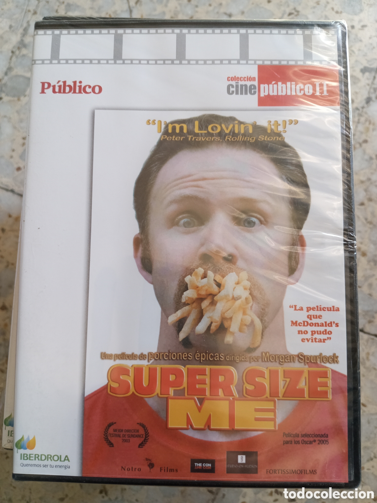 Cinema: DVD SUPER SIZE ME MORGAN SPURLOCK SLIM NUEVO PRECINTADO