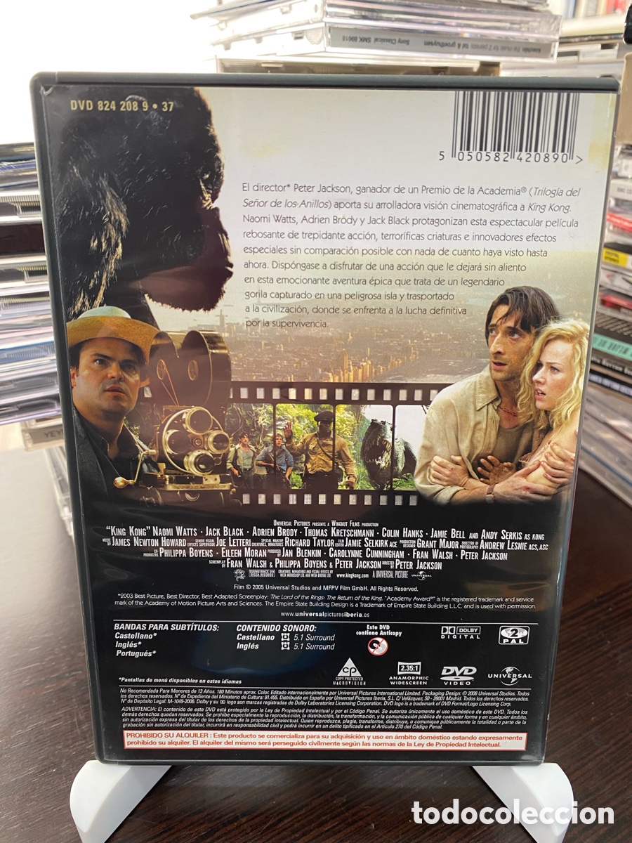 Cine: King Kong (DVD) Peter Jackson - Foto 2
