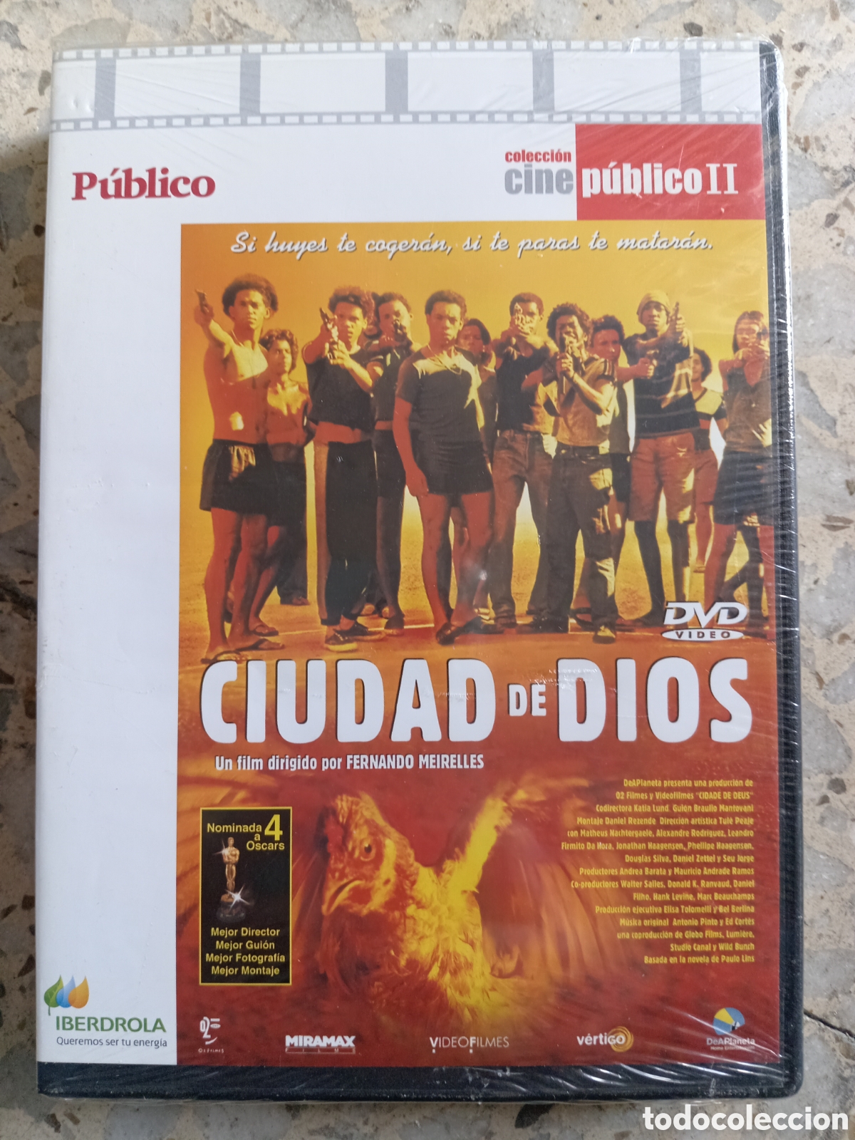 Cine: DVD CIUDAD DE DIOS MEIRELLES SLIM NUEVO PRECINTADO