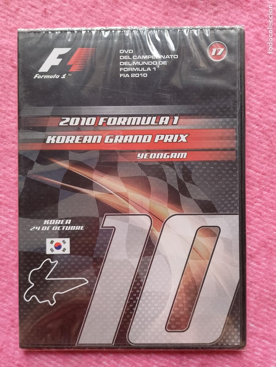 Cine: DVD 2010 F&Oacute;RMULA 1 Korean Grand Prix Yeongam - NUEVO & PRECINTADO !!!