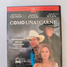 Cine: DVD COMO UÑA Y CARNE - DENNIS QUAID (D4)