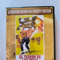 Cine: DVD EL TESORO DE LOS INCAS - ALAN STEEL (Q4)