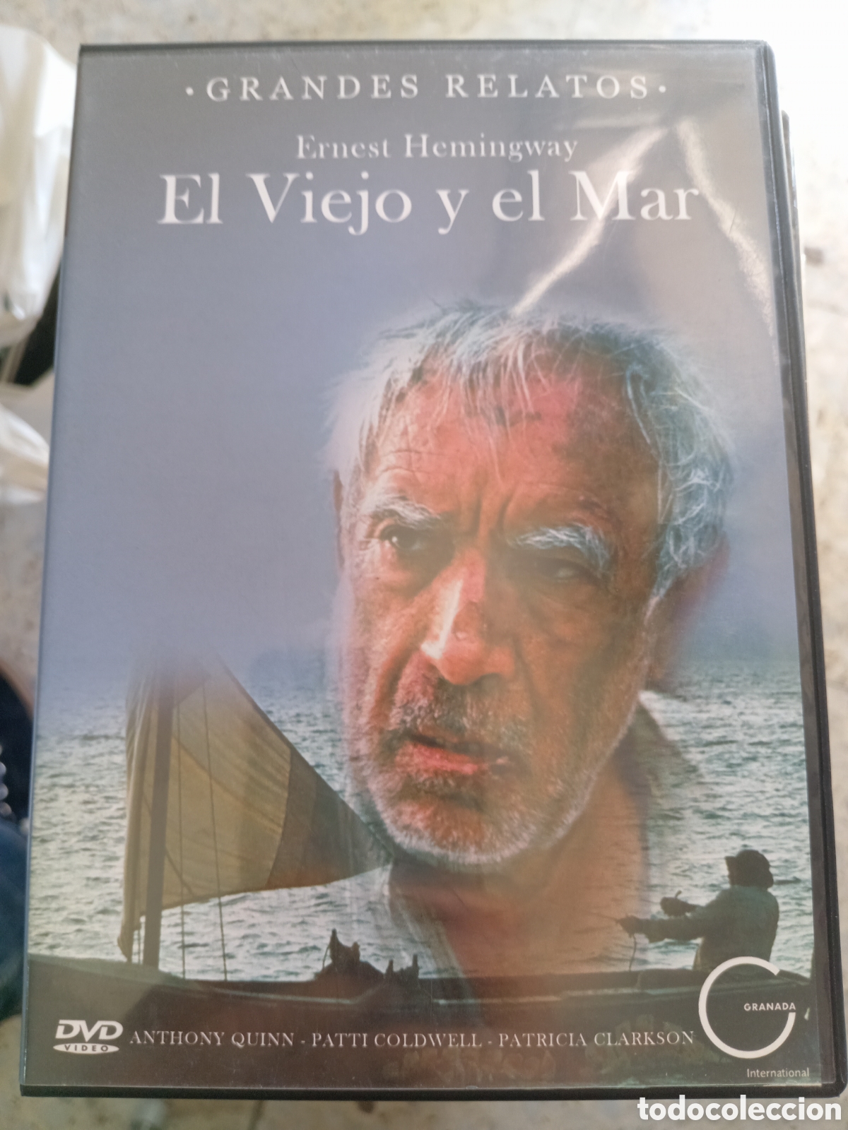 Cine: DVD EL VIEJO Y EL MAR ANTHONY QUINN GRANDES RELATOS