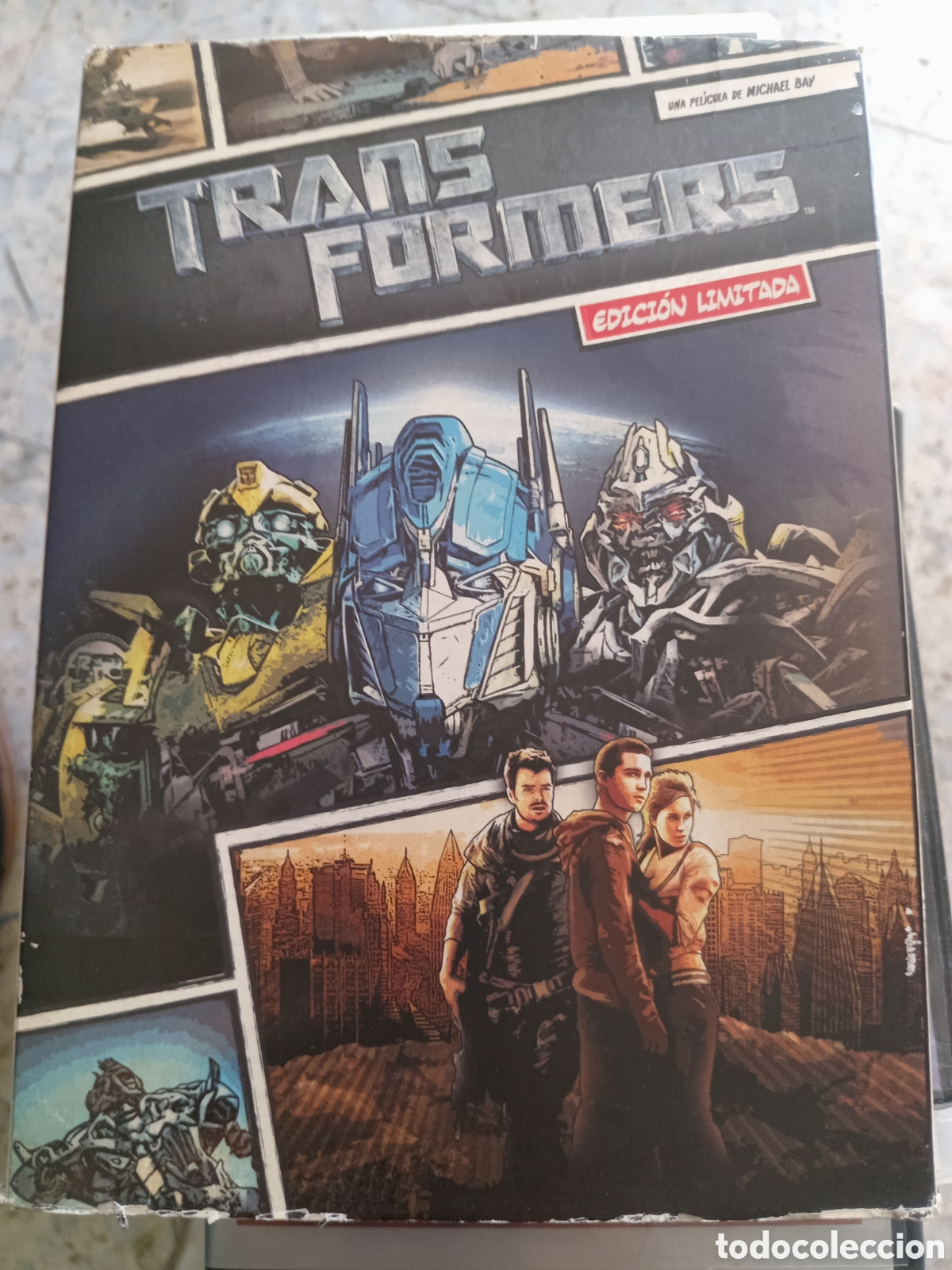 Cine: DVD TRANSFORMERS EDICION LIMITADA MICHAEL BAY - Foto 1