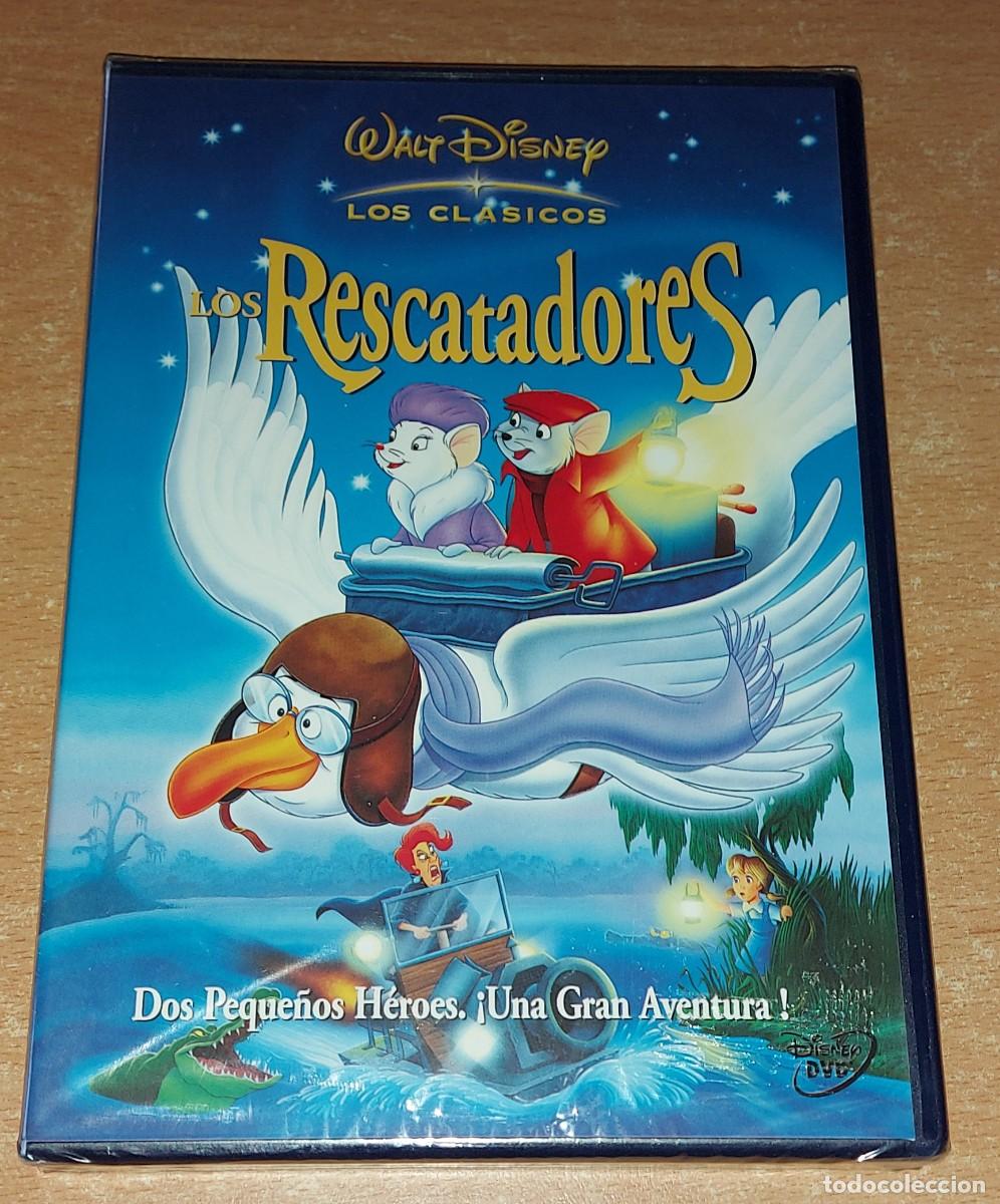 Cine: DVD CLASICOS DISNEY 23 LOS RESCATADORES PRECINTADA