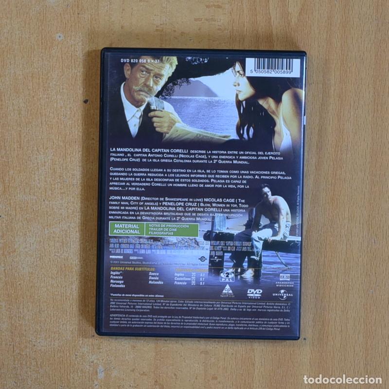 Cine: LA MANDOLINA DEL CAPITAN CORELLI - DVD - Foto 2