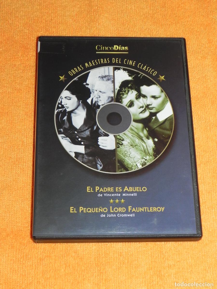 Cine: DVD 2 Pel&iacute;culas Cine Cl&aacute;sico (El Padre es Abuelo y El Peque&ntilde;o Lord Fauntleroy), Ver otra foto.