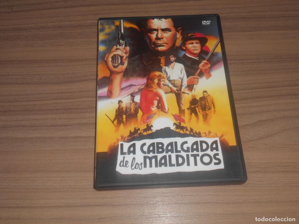 Cine: LA CABALGADA DE LOS MALDITOS DVD Glenn Ford DISCO Como NUEVO
