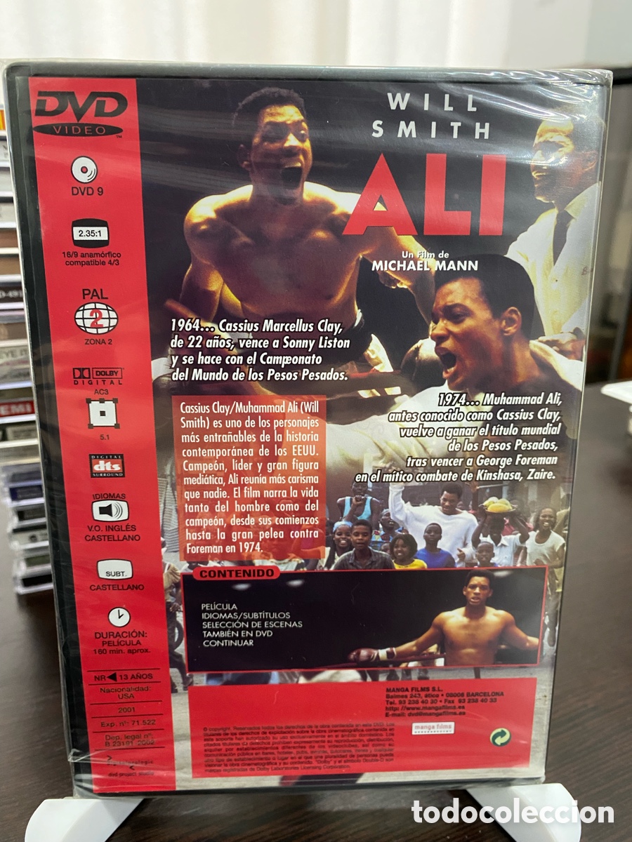 Cine: Ali (DVD) Michael Mann - Will Smith *Precintado* - Foto 2