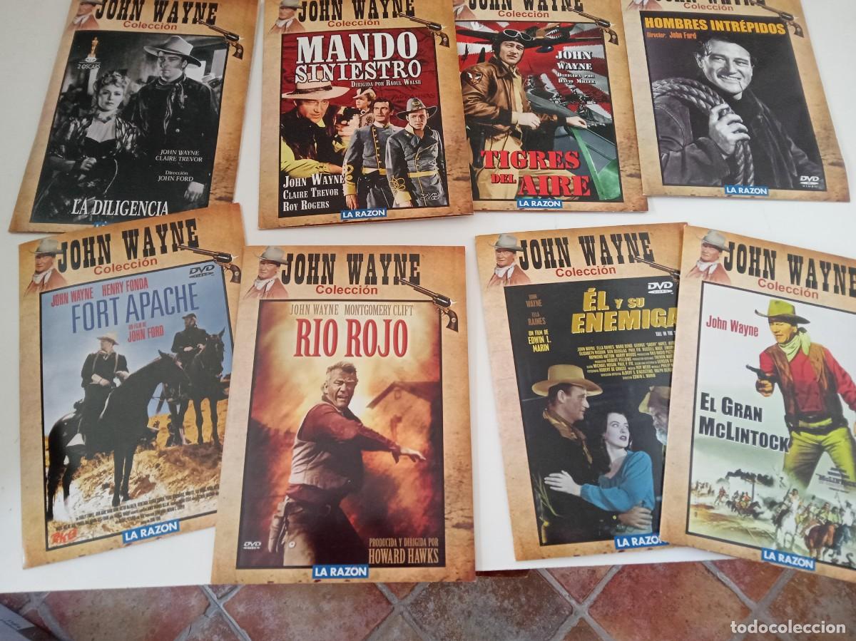 Cine: Colecci&oacute;n de 8 DVDs John Wayne - Foto 1