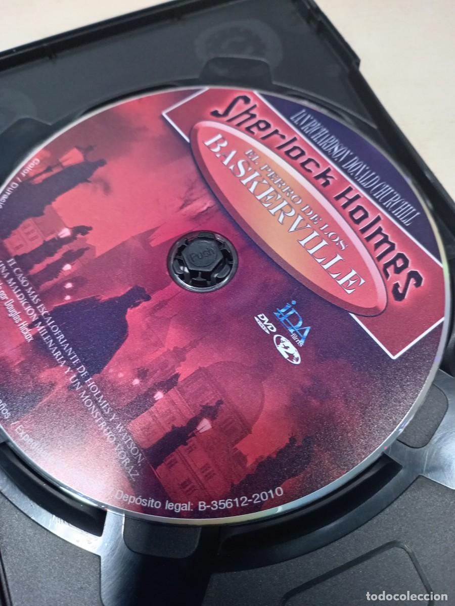 Cine: DVD: SHERLOCK HOLMES - EL PERRO DE LOS BASKERVILLE - Foto 2