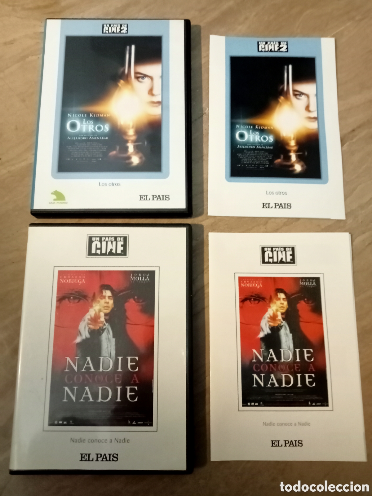 Cin&eacute;ma: 2 DVDs. Thrillers espa&ntilde;oles. Los otros + Nadie conoce a nadie.