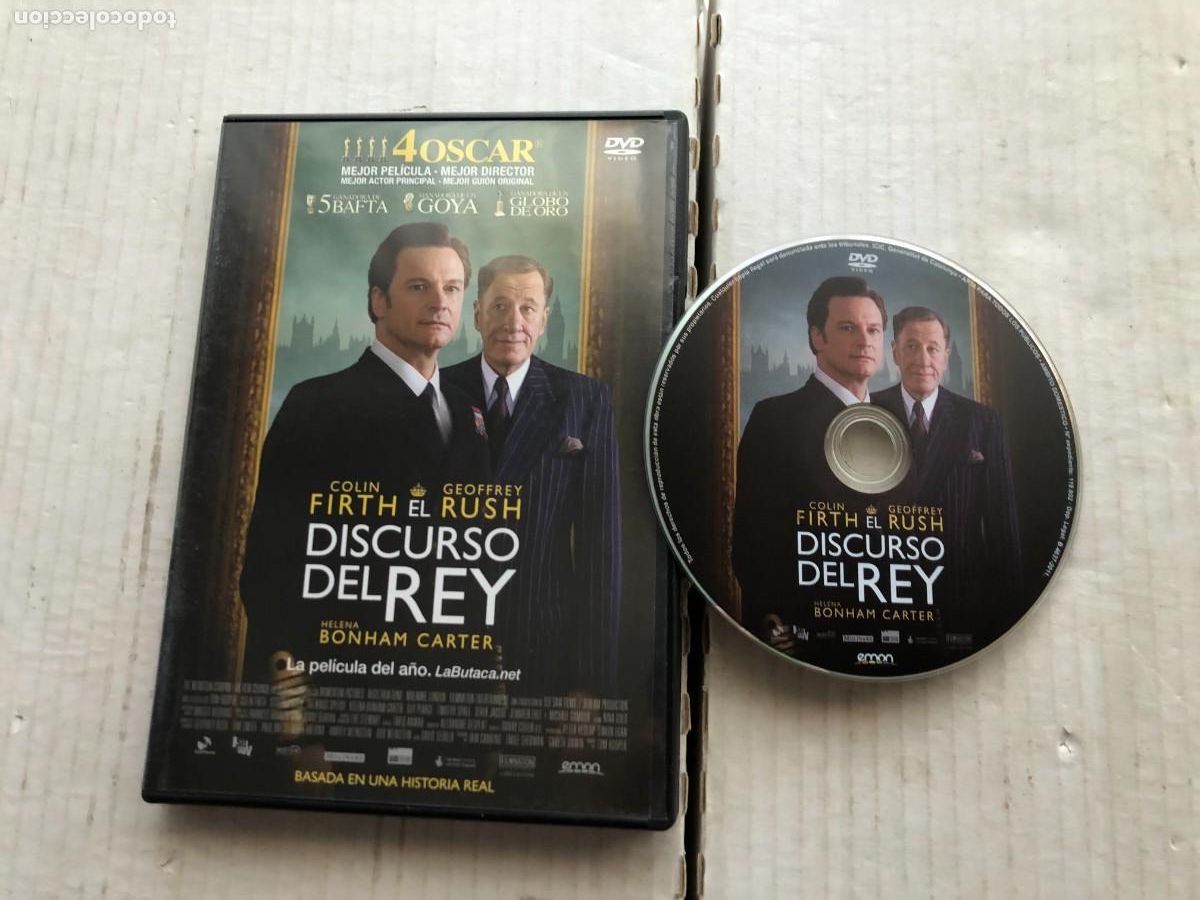 Cinema: EL DISCURSO DEL REY - PELICULA DVD KREATEN