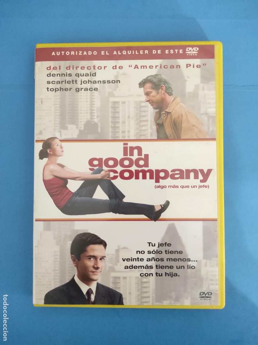 Cin&eacute;ma: PELICULA DVD DE IN GOOD COMPANY ALGO MAS QUE UN JEFE A&Ntilde;O 2005