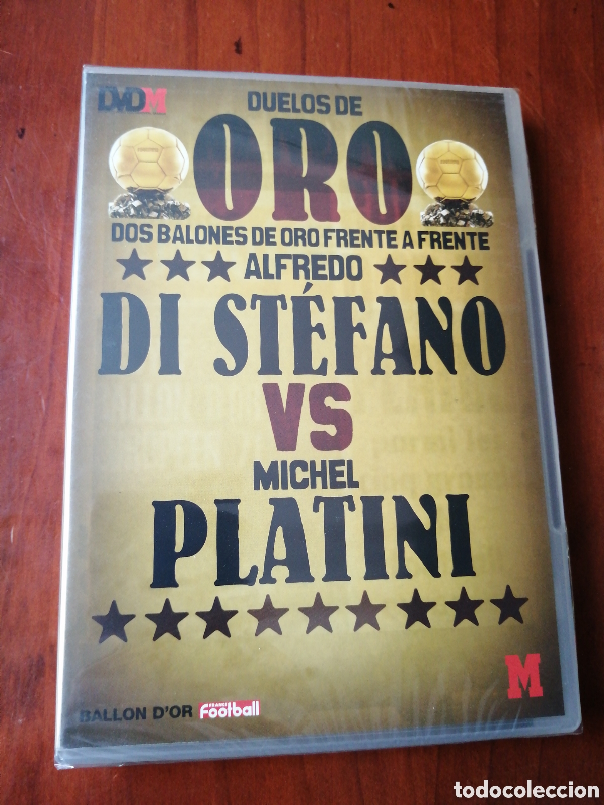 Cine: DVD DUELOS DE ORO N &ordm; 3 DI STEFANO VS PLATINI PRECINTADO