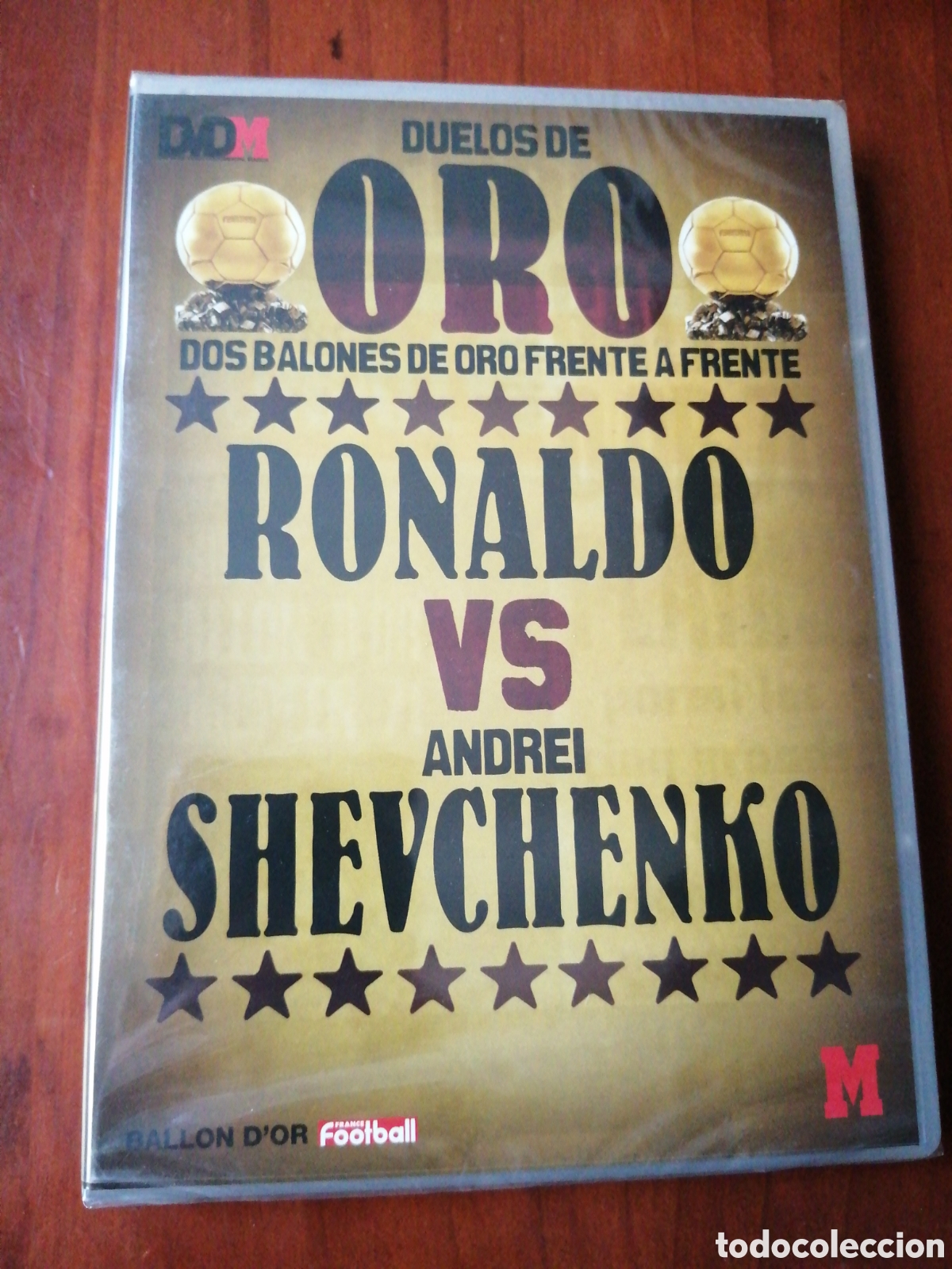 Cine: DVD DUELOS DE ORO N &ordm; 6 RONALDO SHEVHENKO PRECINTADO