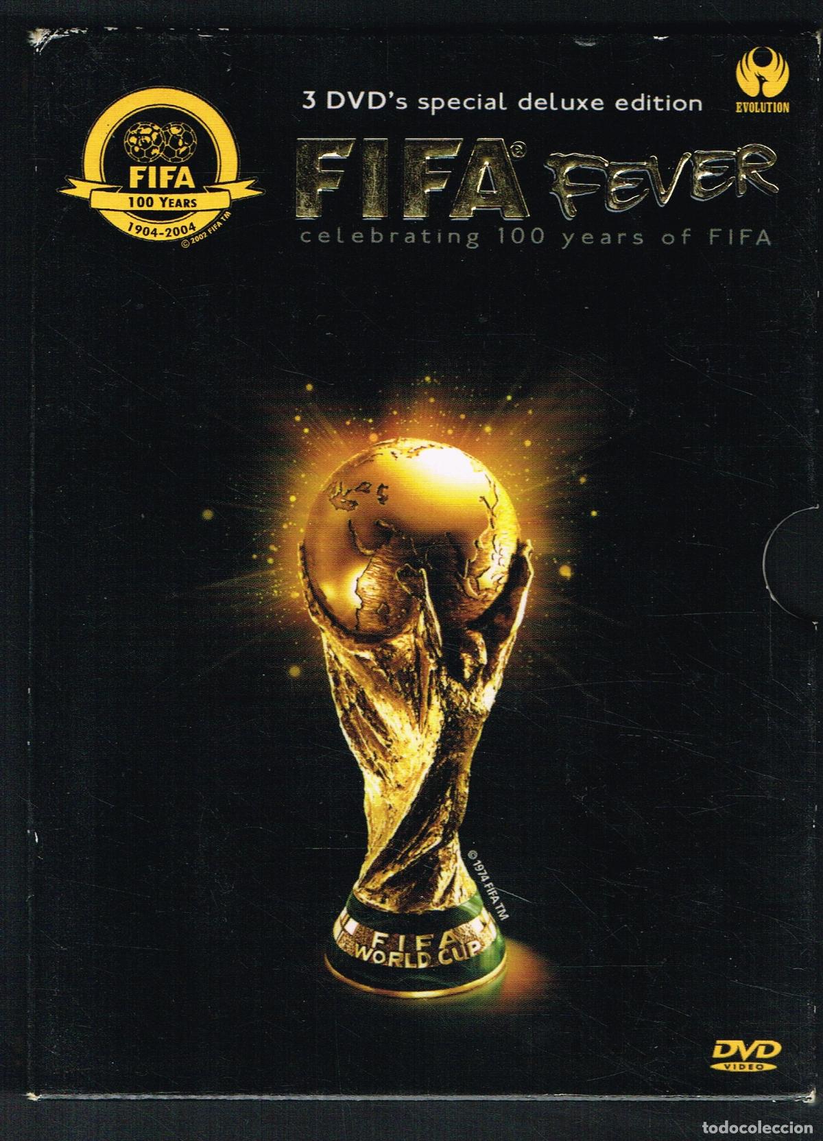 Kino: FIFA FEVER CELEBRATING 100 YEARS OF FIFA - 3 DVD'S SPECIAL DELUXE EDITION - 2002