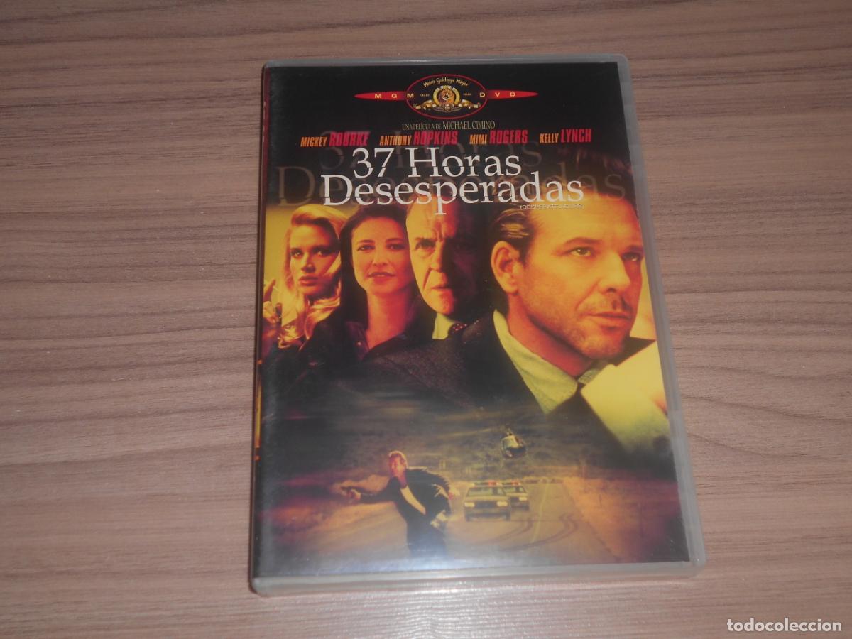 Cine: 37 HORAS DESESPERADAS DVD Mickey Rourke MIMI ROGERS Como NUEVA