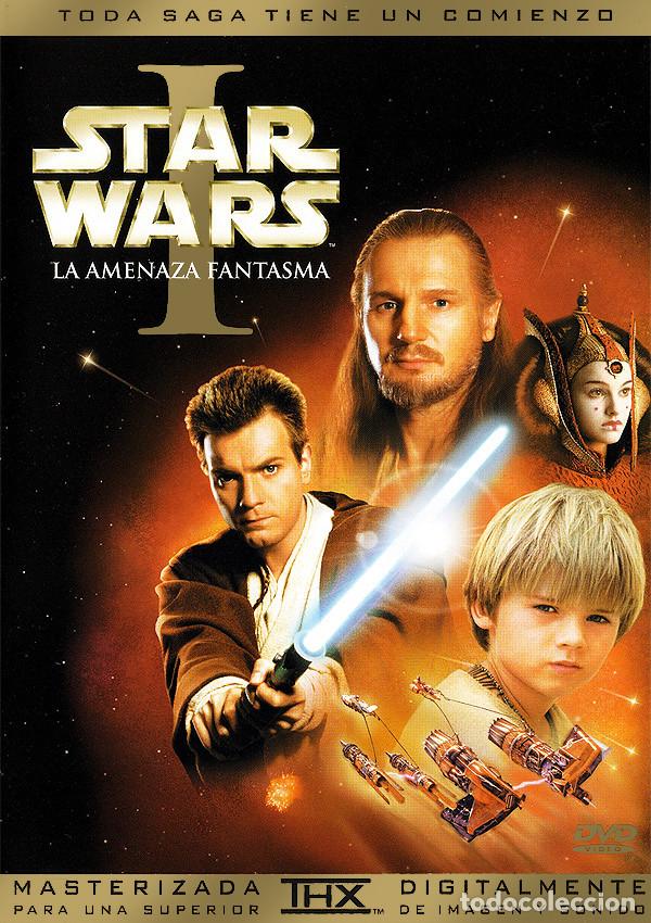 Cinema: TODO STAR WARS EPISODIO 1 LA AMENAZA FANTASMA MASTERIZADA DIGITALMENTE DVD 3X2 Oferta Especial