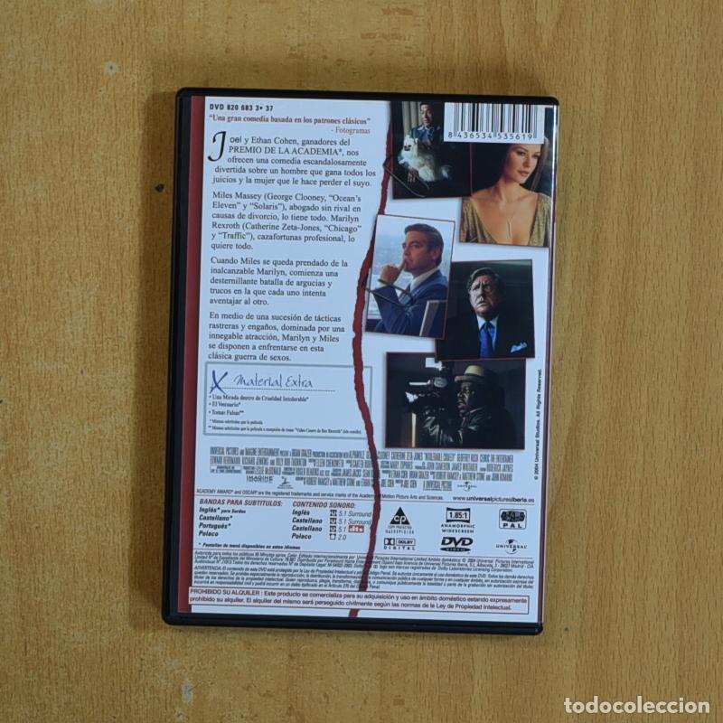 Cine: CRUELDAD INTOLERABLE - DVD - Foto 2