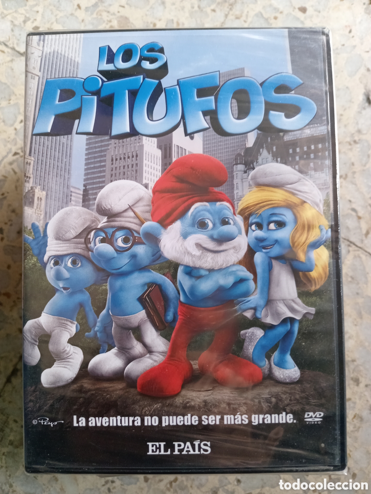 Cine: DVD LOS PITUFOS SLIM NUEVO PRECINTADO
