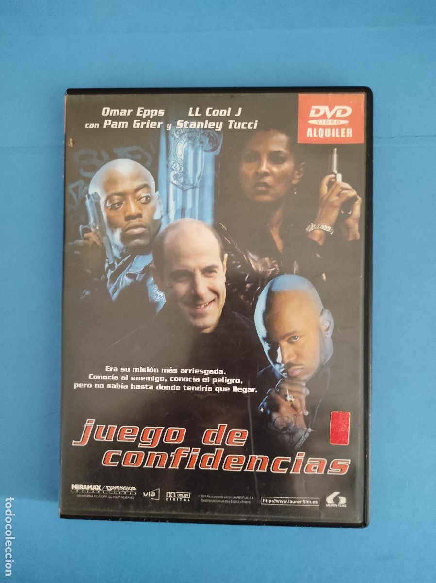 Cin&eacute;ma: PELICULA DVD JUEGO DE CONFIDENCIAS A&Ntilde;O 2001