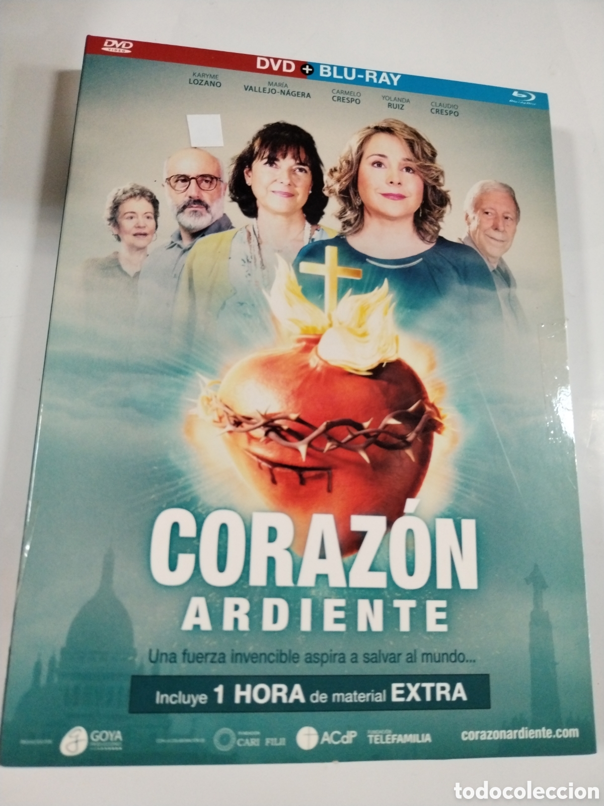 Cine: Coraz&oacute;n ardiente Andr&eacute;s Garrig&oacute;. DVD. MU