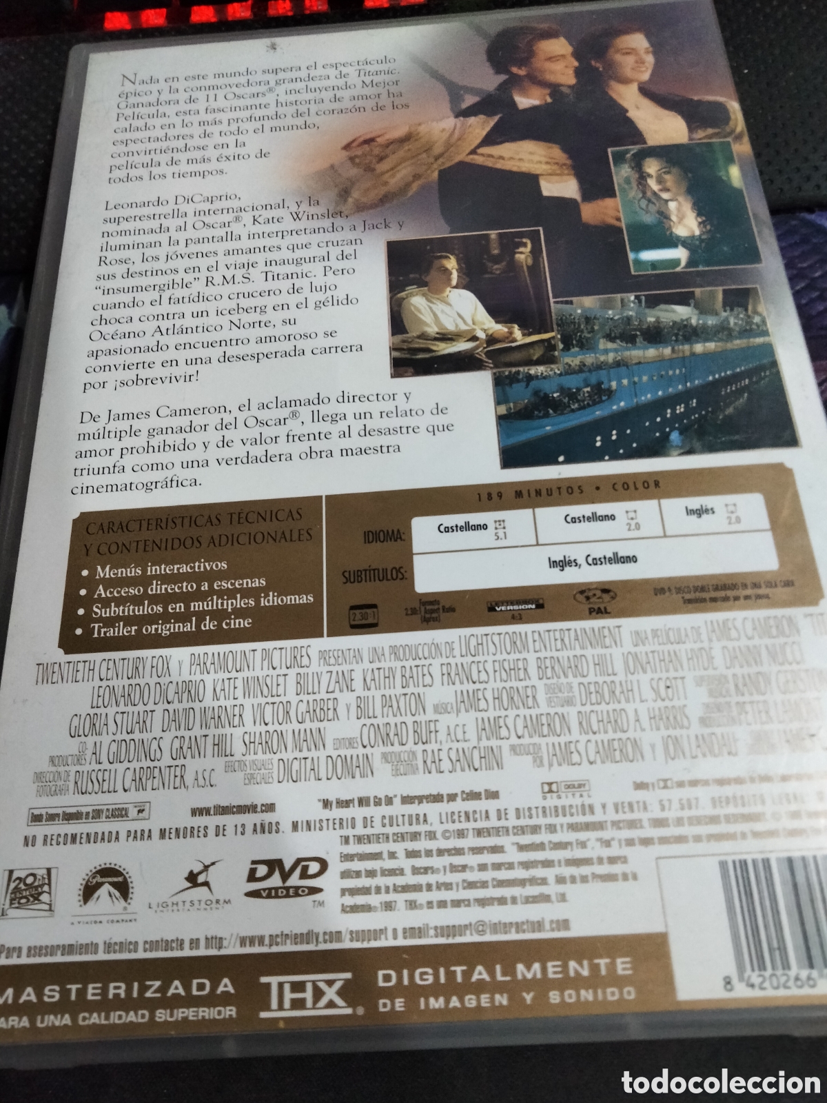 Cine: Titanic dvd ------ 230 - Foto 2