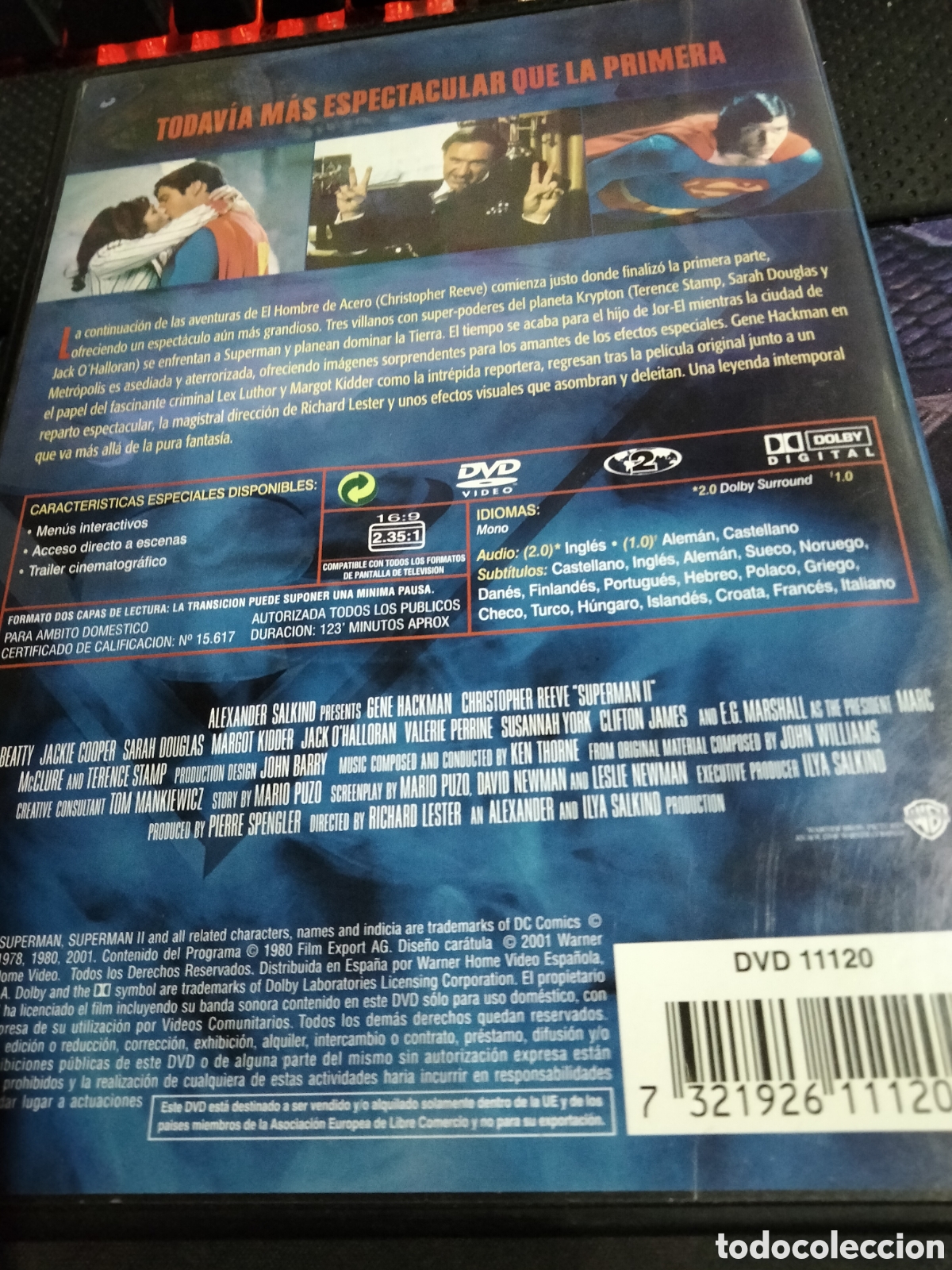 Cine: Superman 2 dvd ---- 230 - Foto 2