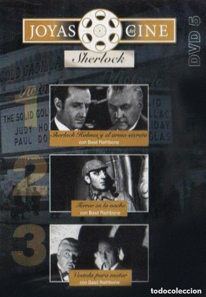 Cin&eacute;ma: TODO SHERLOCK HOLMES DE BASIL RATHBONE JOYAS DEL CINE (3 pel&iacute;culas) DVD Oferta
