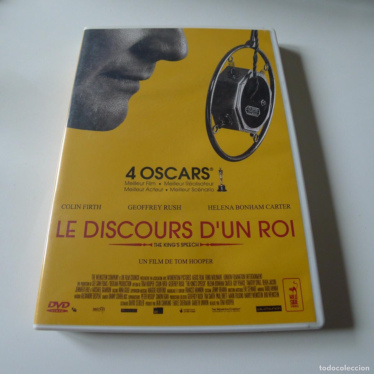 Cinema: LE DISCOURS D'UN ROI DVD solo frances , ingles