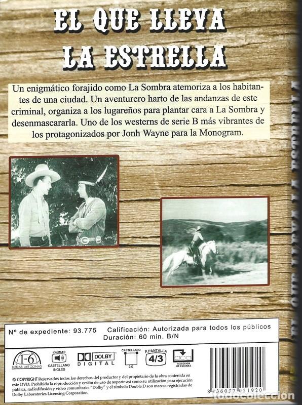 Cine: EL QUE LLEVA LA ESTRELLA JOHN WAYNE - Foto 2