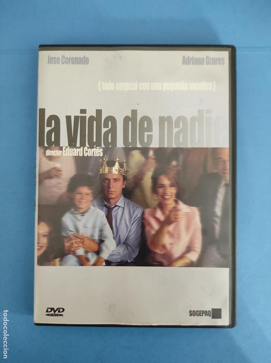 Cin&eacute;ma: PELICULA DVD LA VIDA DE NADIE A&Ntilde;O 2001