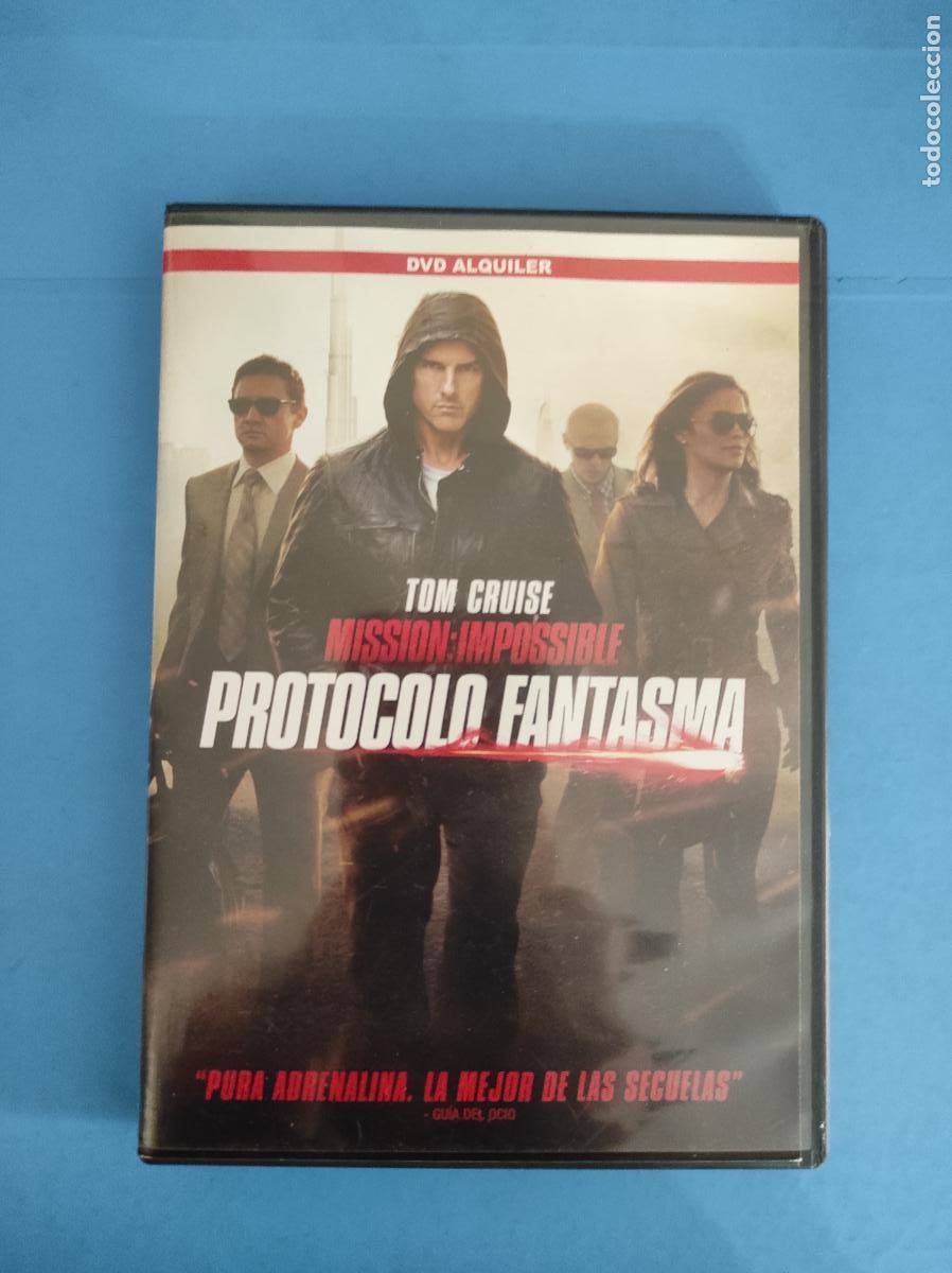 Cin&eacute;ma: PELICULA DVD MISSION IMPOSSIBLE PROTOCOLO FANTASMA A&Ntilde;O 2012