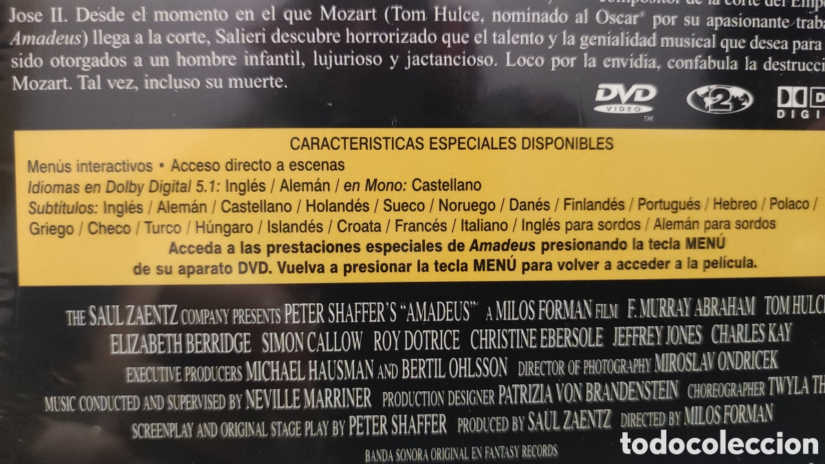 Cine: Amadeus dvd - Foto 3