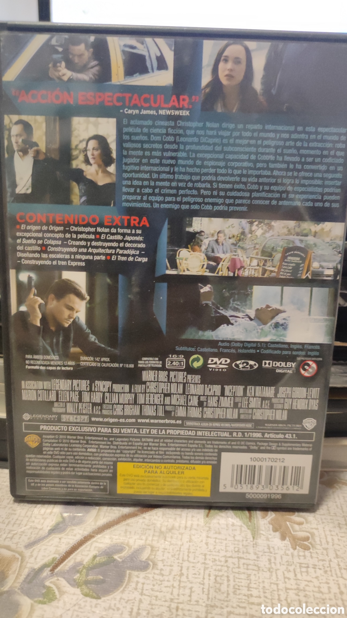 Cine: DVD Origen dvd. . . . - Foto 2