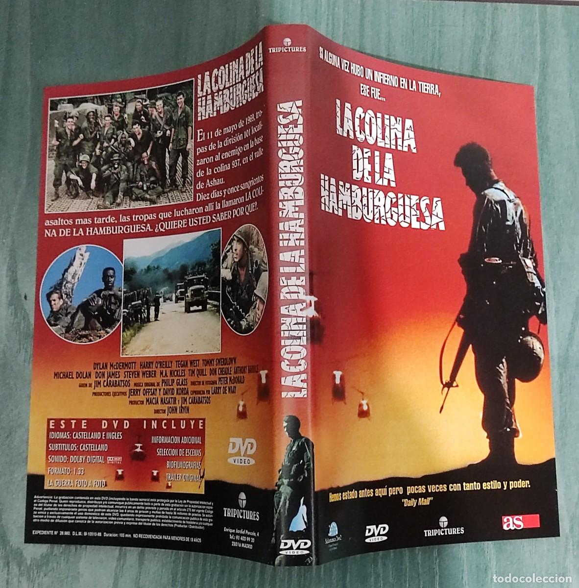 Cin&eacute;ma: Caratula DVD La colina de la hamburguesa (SIN DISCO)