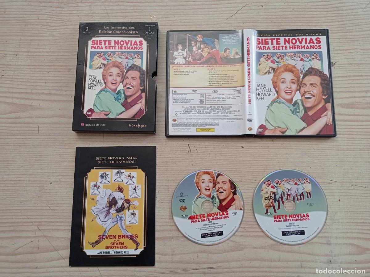 Cine: Siete Novias Para Siete Hermanos - Los Imprescindibles - El Corte Ingles - 2 DVD + Libro