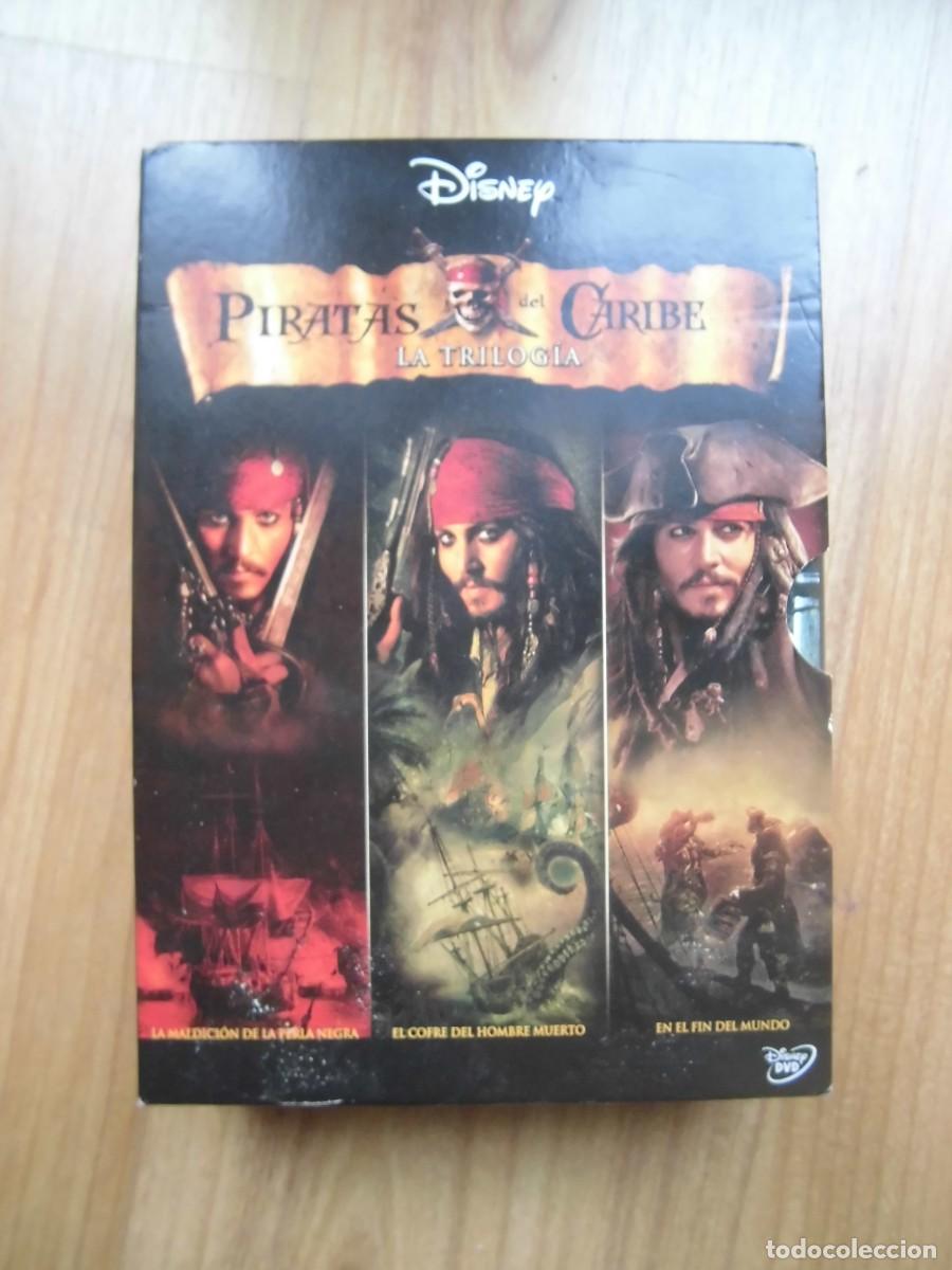 Cine: CAJA PIRATAS DEL CARIBE LA TRILOG&Iacute;A DVD