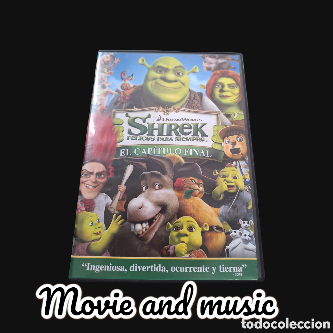 Cin&eacute;ma: S76 shrek el capitulo final DVD SEGUNDAMANO