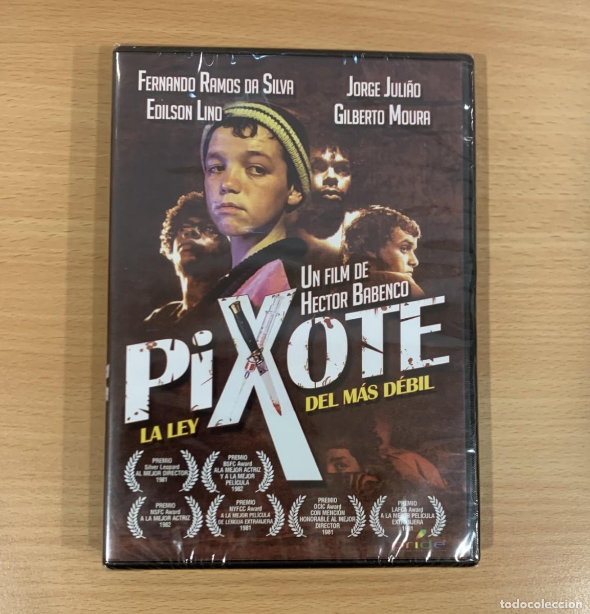 Cine: DVD CINE DRAMA BRASILE&Ntilde;O EN LAS FAVELAS - PIXOTE, LA LEY DEL M&Aacute;S D&Eacute;BIL (1980). PRECINTADO