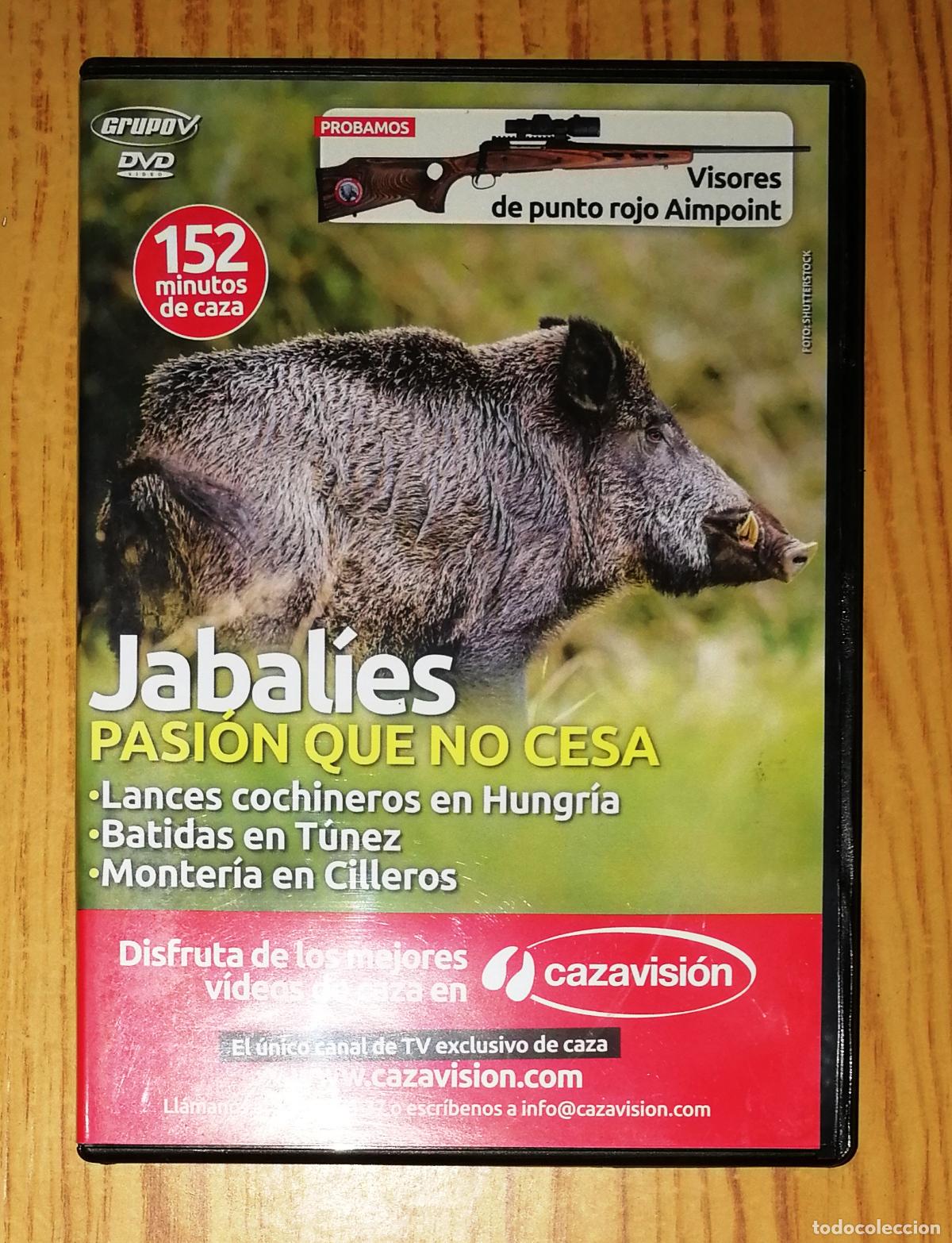 Cinema: DVD. JABAL&Iacute;ES : PASI&Oacute;N QUE NO CESA... [Caza]. - Grupo V, D.L. 2007