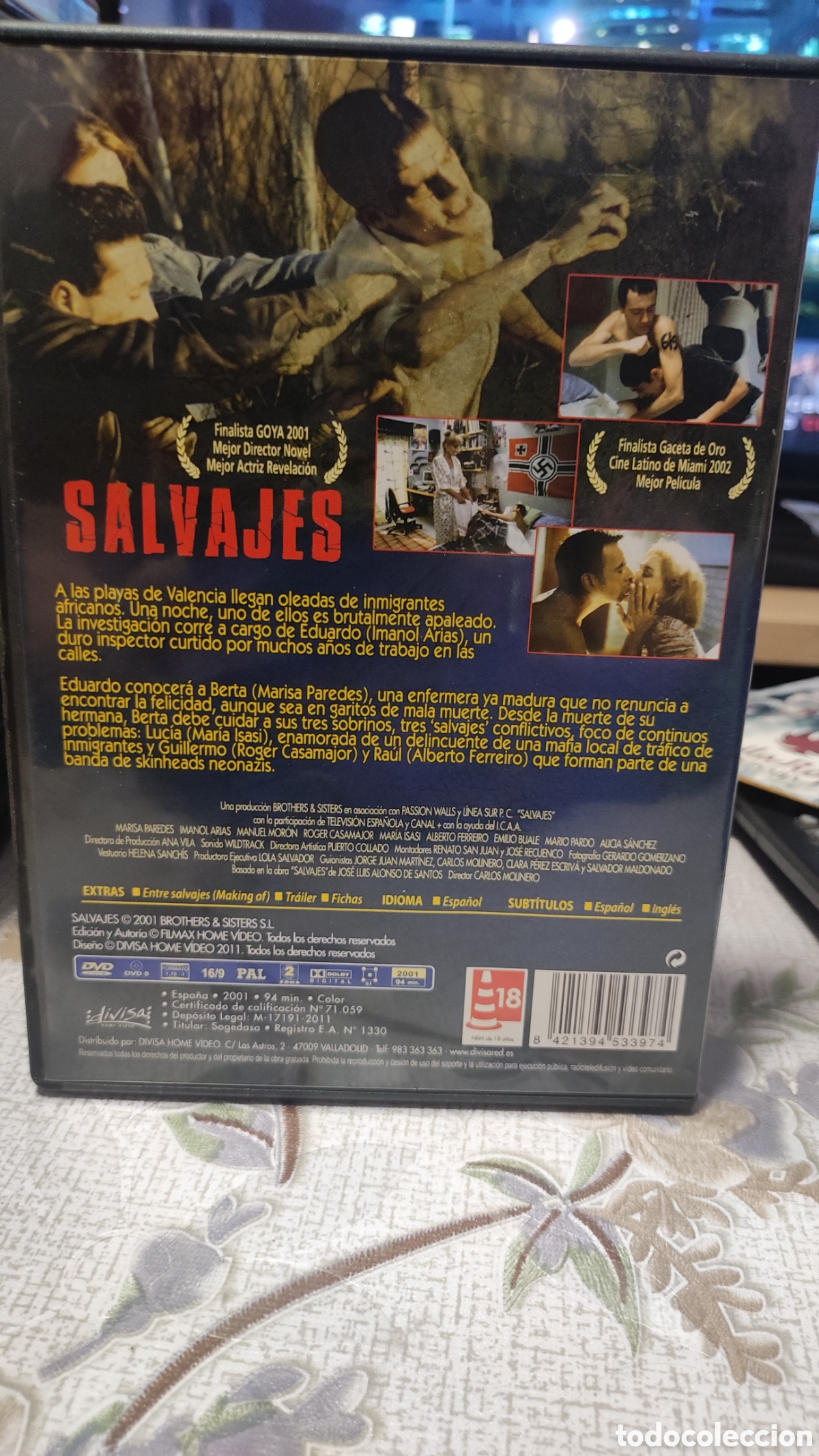 Cine: Salvajes dvd - Foto 2