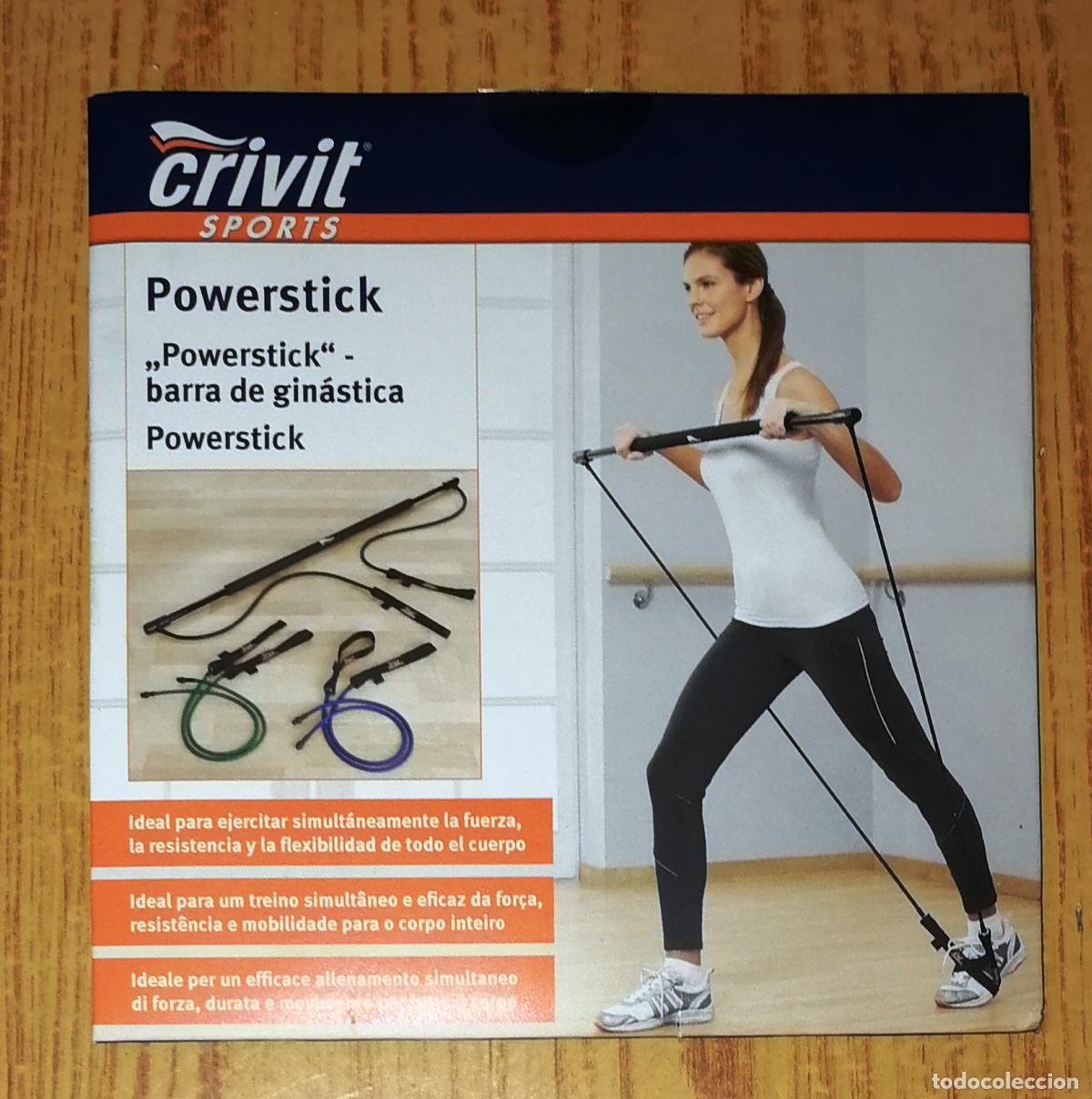Cinema: DVD. POWERSTICK = Barra de Gin&aacute;stica. - Crivit Sports, 2014?