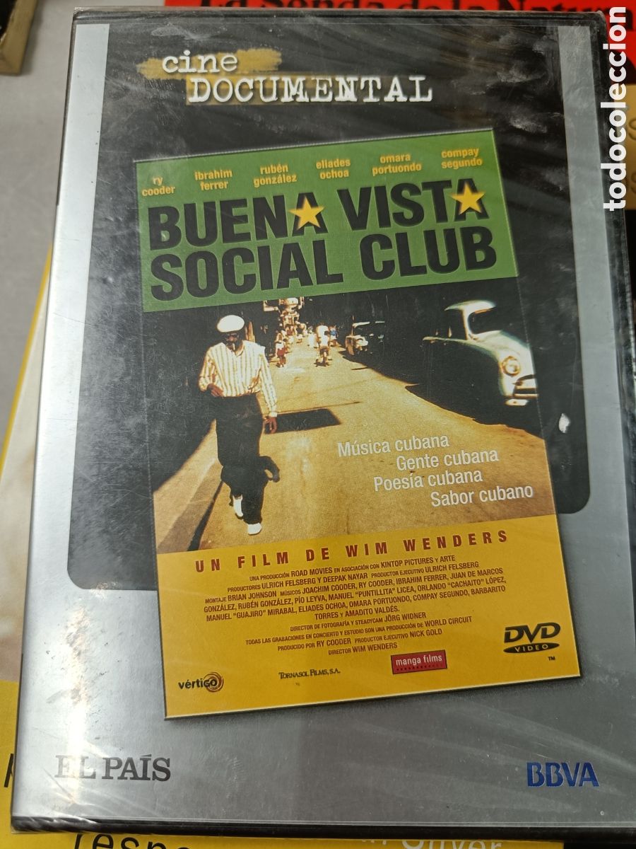 Cin&eacute;ma: DVD BUENA VISTA SOCIAL CLUB. CINE DOCUMENTAL. WIM WENDERS