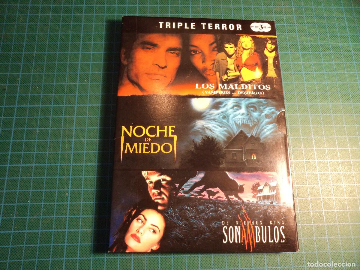 Kino: Triple terror. Los malditos. Noche de miedo. Sonambulos. (P-41)