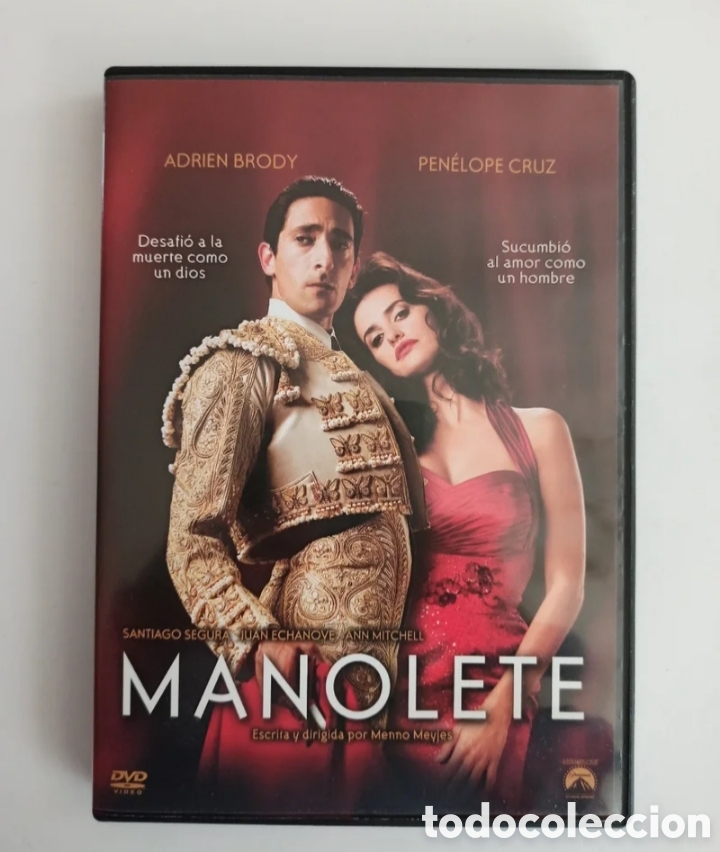 Cine: Manolete DVD Manolete pel&iacute;cula