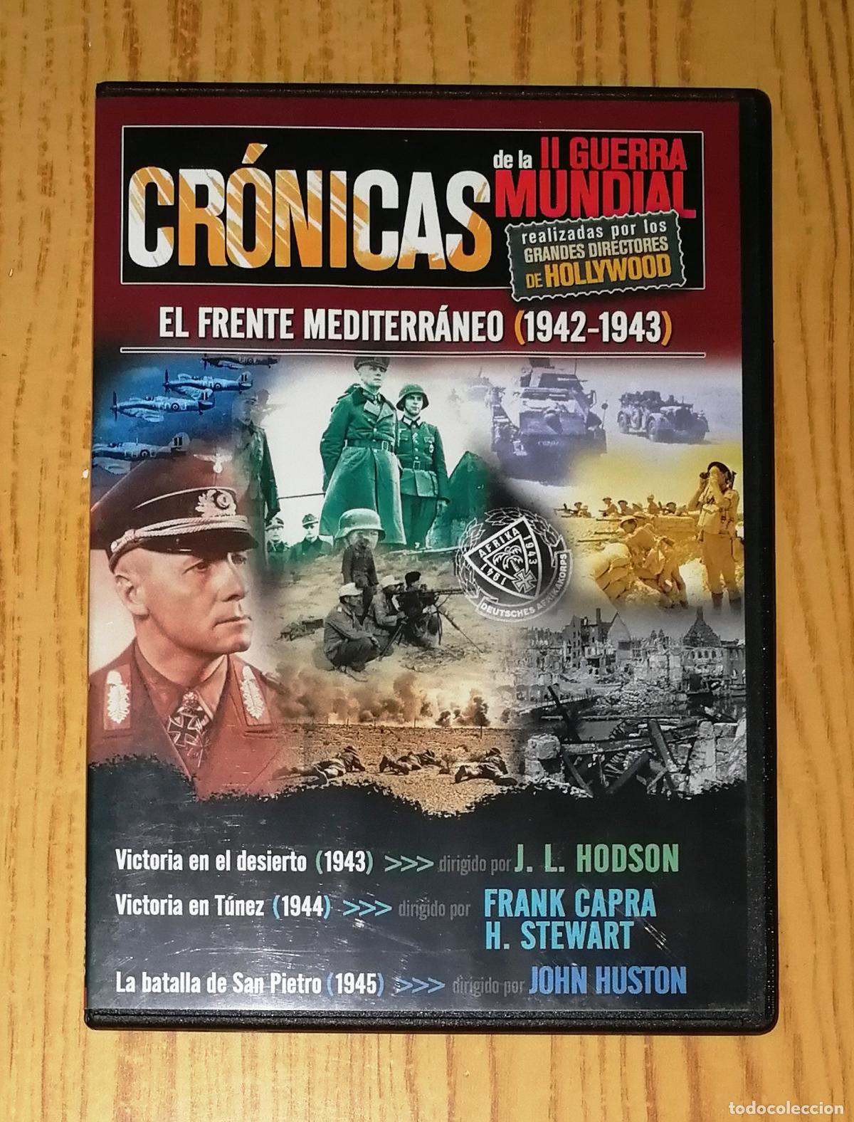 Cine: DVD. CR&Oacute;NICAS DE LA II GUERRA MUNDIAL : El Frente Mediterr&aacute;neo (1942-1943). - C&iacute;rculo Media Direct,