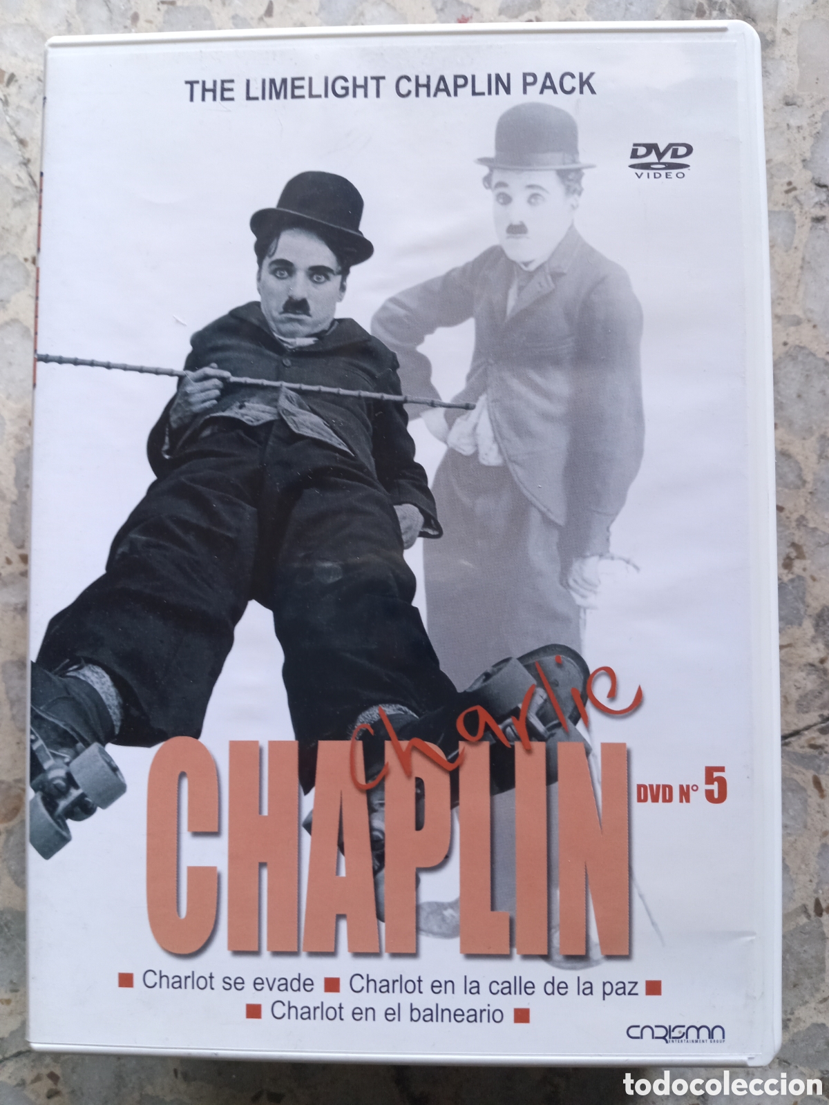 Cine: DVD THE LIMELIGHT CHAPLIN PACK 5 CHARLOT SE EVADE EN LA CALLE DE LA PAZ EN EL BALNEARIO
