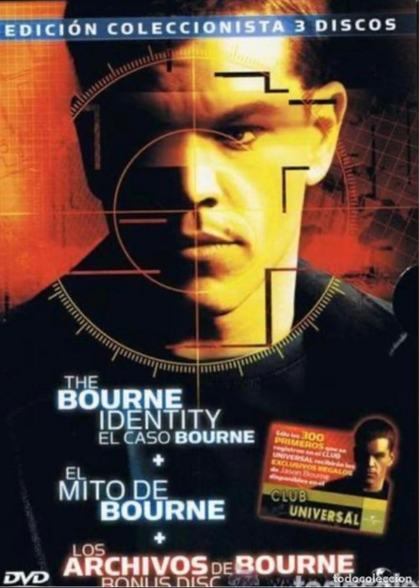 Cine: Pack El Caso Bourne/ El Mito Bourne/Los archivos de Bourne